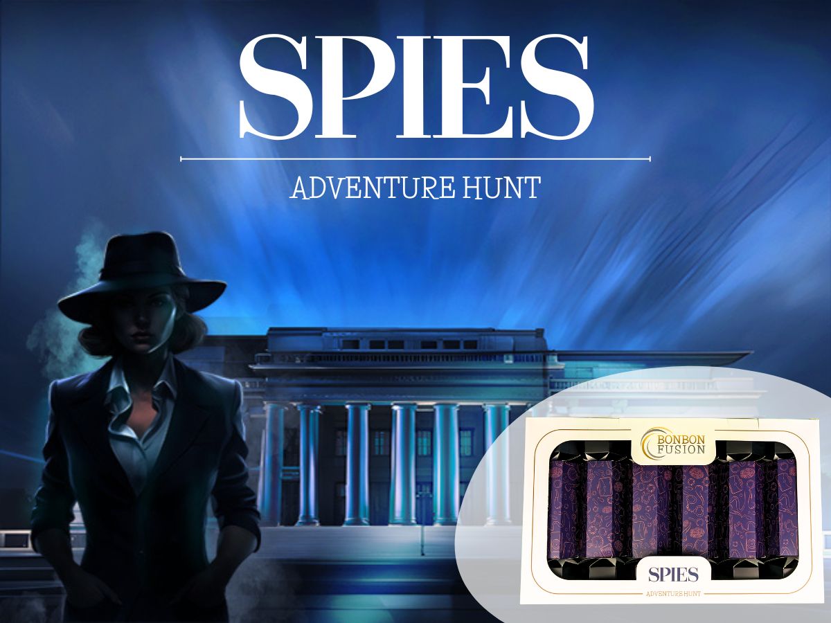 spy themed christmas crackers
